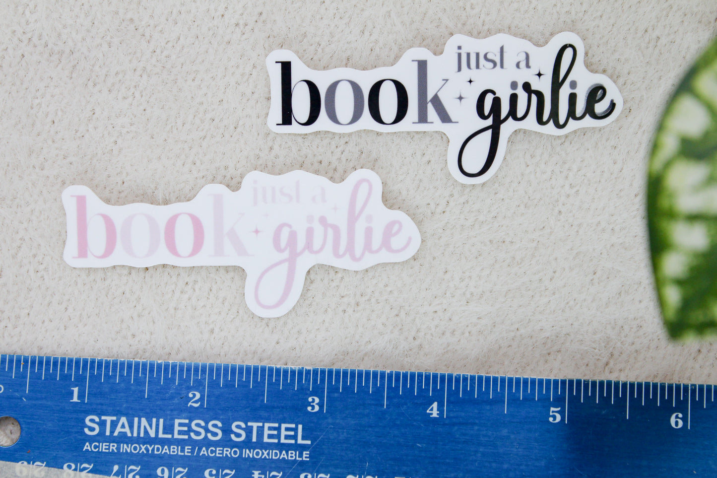 Book Girlie Sticker Flake