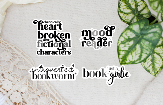 Book Girlie Sticker Pack