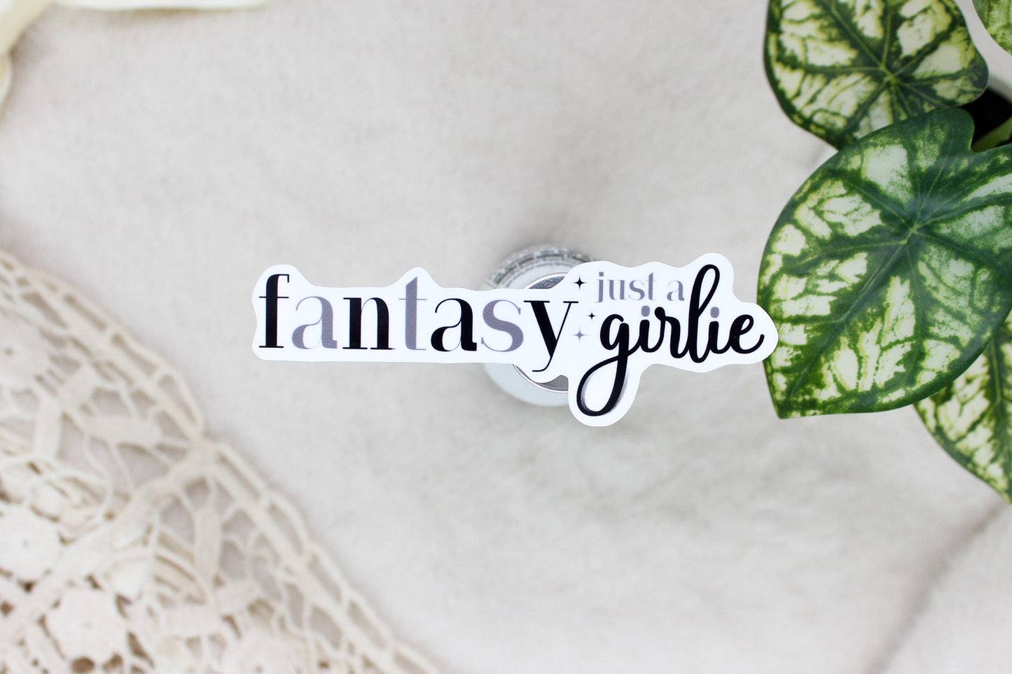 Fantasy Girlie Sticker Flake