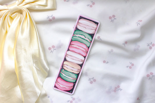 Marque-page Macarons pastel