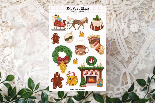 Jingle Bells Sticker Sheet