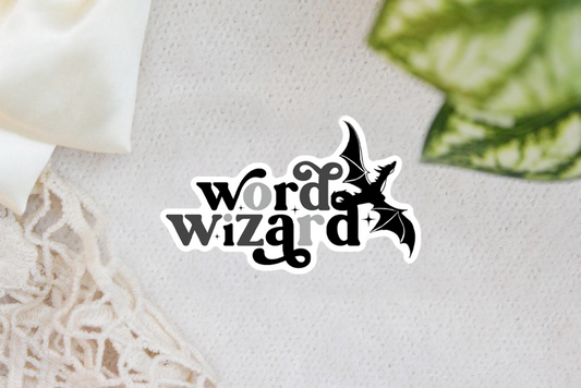 Word Wizard Sticker Flake