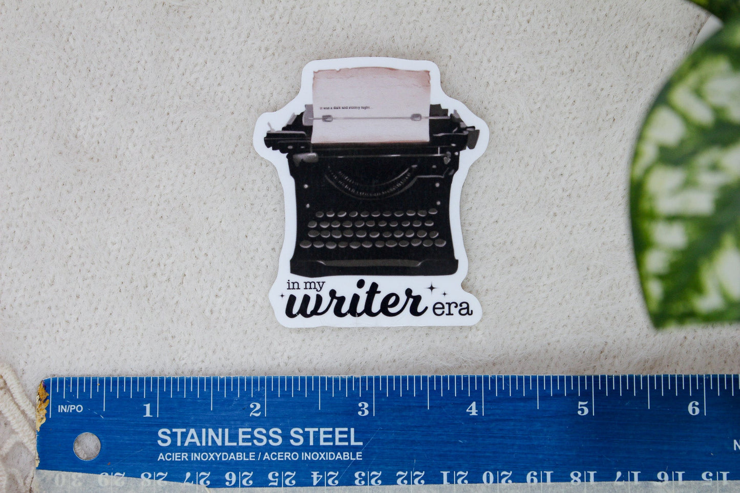 In My Writer Era Sticker Flake