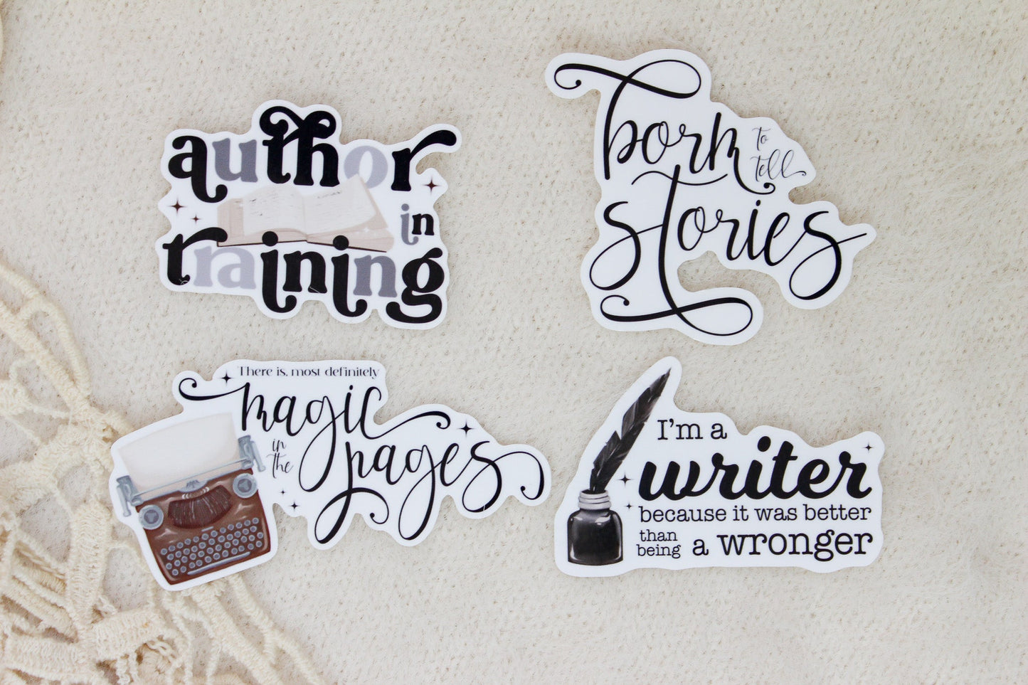 The Writer Sticker Pack