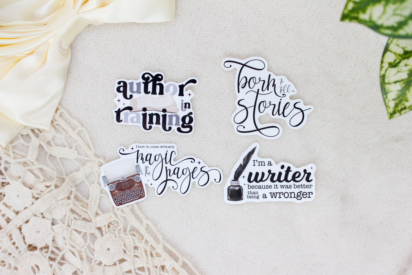 The Writer Sticker Pack